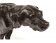 Sculpture bronze setter hunting hunt Eugene de Gaspary twentieth century