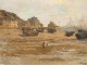 HST marine painting landscape Legue Saint-Brieuc Brittany Cotes-d&#39;Armor twentieth
