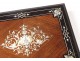 Sormani jewelery box set with rosewood ebony inlay flowers nineteenth