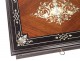 Sormani jewelery box set with rosewood ebony inlay flowers nineteenth