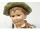 Majolica majolica sculptures Wilhelm Schiller children gypsies Austria 160cm