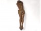 Sculpture polychrome wood statue Christ crucifix XVIth XVIIth century