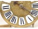 Movement bronze parquet clock Weapons France portrait king Louis XV eighteenth