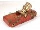 Mock-up mortar to the usual howitzer gun bronze lilies Louis XV 18th