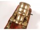 Mock-up mortar to the usual howitzer gun bronze lilies Louis XV 18th