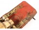 Mock-up mortar to the usual howitzer gun bronze lilies Louis XV 18th