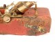 Mock-up mortar to the usual howitzer gun bronze lilies Louis XV 18th