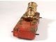 Mock-up mortar to the usual howitzer gun bronze lilies Louis XV 18th