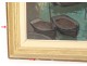 HSP painting Gabriel Vié docks fishing boats port Brittany Finistère twentieth