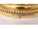 Chalice paten silver vermeillé Minerve Paul Brunet cross flowers chalice 19th