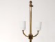 House lamp Charles Oeuf ostrich gilded bronze black marble twentieth century