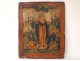 Russian orthodox icon HSP Pokrov Virgin Mother God Protection Saints eighteenth