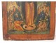 Russian orthodox icon HSP Pokrov Virgin Mother God Protection Saints eighteenth