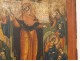 Russian orthodox icon HSP Pokrov Virgin Mother God Protection Saints eighteenth