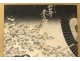 Japanese print Ukiyo-e Kunisada Utagawa Toyokuni III umbrella woman nineteenth