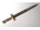 Sword sword of bronze infantry Jean Toulon Louis Philippe Napoleon III nineteenth