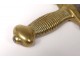 Sword sword of bronze infantry Jean Toulon Louis Philippe Napoleon III nineteenth