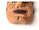 Mask of Noh polychrome wooden theater demon Gigaku O-beshimi Japan nineteenth