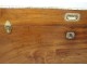 Navy trunk captain chest camphor brass lock ringtone nineteenth