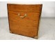 Navy trunk captain chest camphor brass lock ringtone nineteenth