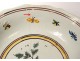 Salad bowl earthenware Nevers character landscape village eighteenth century
