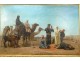 Great HST orientalist picture caravan characters Turkey Peyclit twentieth