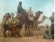 Great HST orientalist picture caravan characters Turkey Peyclit twentieth