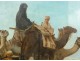 Great HST orientalist picture caravan characters Turkey Peyclit twentieth