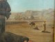 Great HST orientalist picture caravan characters Turkey Peyclit twentieth