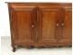 Buffet enfilade Louis XV nantes mahogany solid carved eighteenth century