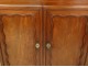 Buffet enfilade Louis XV nantes mahogany solid carved eighteenth century
