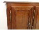 Buffet enfilade Louis XV nantes mahogany solid carved eighteenth century