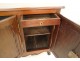 Buffet enfilade Louis XV nantes mahogany solid carved eighteenth century