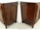 Buffet enfilade Louis XV nantes mahogany solid carved eighteenth century