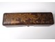 Box glove box lacquered wood gilding cherry blossoms Japan twentieth century