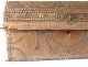 Large box chest studded leather antique brass french box XVIIIth nineteenth