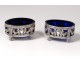 Pair of Silver Salers Farmers General Paris Milleraud-Bouty Louis XVI 18th