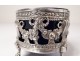 Pair of Silver Salers Farmers General Paris Milleraud-Bouty Louis XVI 18th