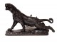 Large bronze sculpture Charles Valton Wounded lioness animal nineteenth century