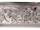 Box box metal silver angels musicians Jarry Brothers Paris XIX