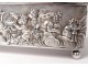 Box box metal silver angels musicians Jarry Brothers Paris XIX