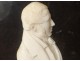 Ivory bas relief sculpture Dieppe 19th century bourgeois aristocrat man profile
