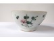 Chinese Chinese porcelain flowers sake bowl Chinese Chinese signed 19th century