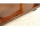 Bedside table Empire mahogany black marble late nineteenth century