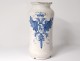 Albarel earthenware medicine pot Spain Catalonia eagle bicéphal XVIII