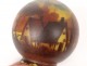 Night light ball glass Deveau landscape boat wrought iron Art Nouveau XIXth