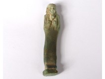 Oushebti Egyptian funerary statuette Egypt terracotta collection