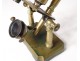 Antique microscope Radiguet &amp; Opticians son Paris optical brass cabinet 19th