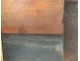 Great HSP marine painting E. d'Argence liner La Provence Atlantique 1908