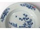 China porcelain dish plate India Company Kangxi Eighteenth Birds